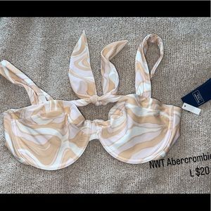 NWT Abercrombie bikini top